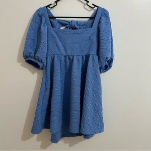 Women’s Free People Violet Mini Dress In December Sky Size X-Small